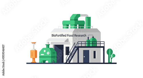 Biotechnology in Food Production A Research Facility Illustrating Advanced Agriculture