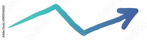 手書きの矢印 落書き ベクター イラスト