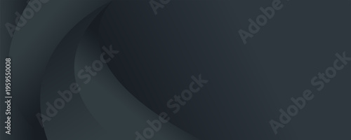 Modern minimalist black neutral carbon abstract background for presentation design.