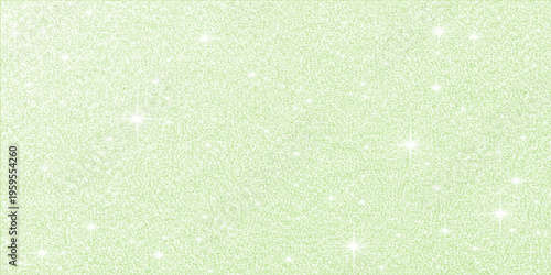 A gentle green background with glowing glitter sparks, inviting a sense of peace and tranquility.