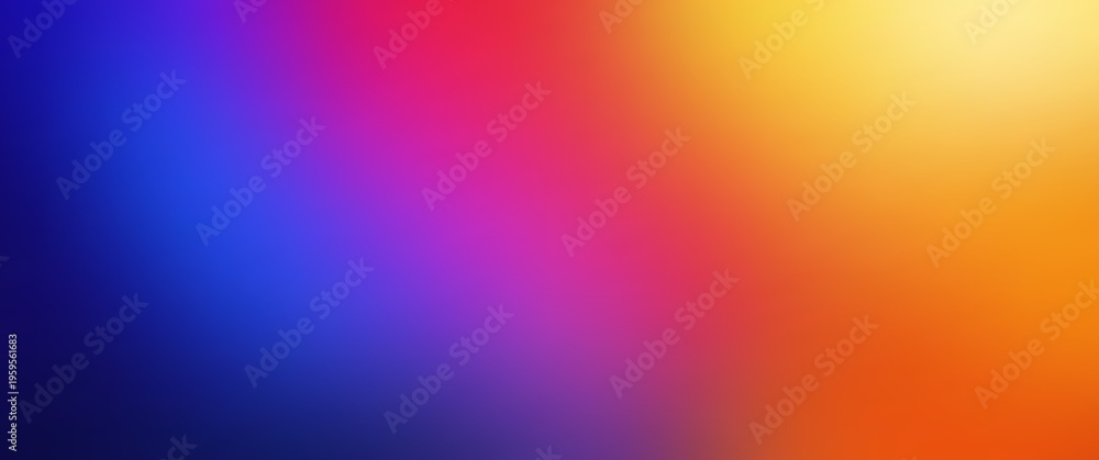 Obraz premium Multicolored gradient background with blue pink and orange hues blended smoothly together