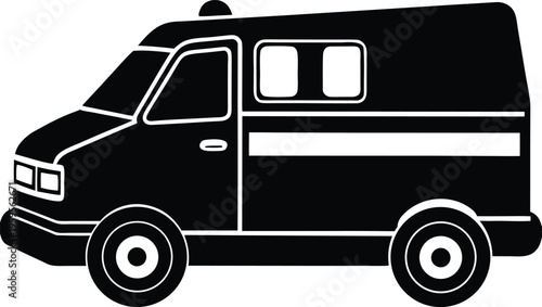 vector illustration of a truck