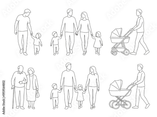 Collection of top-down views of various trees and plants, ideal for architectural or landscape design plans