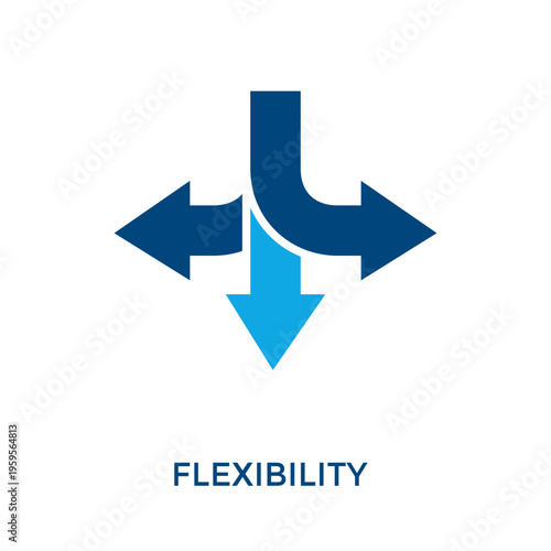 Free Download Flexibility Icon Dual Tone Style. Vector Illustration For Graphic Design - GFXLoad