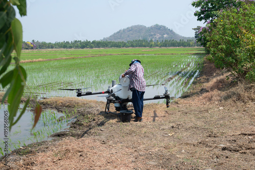 Drones are a modern agricultural technology that farmers are using in their farming operations.