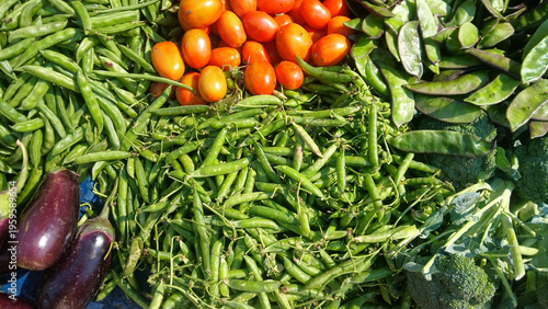 Fresh winter vegetables of India