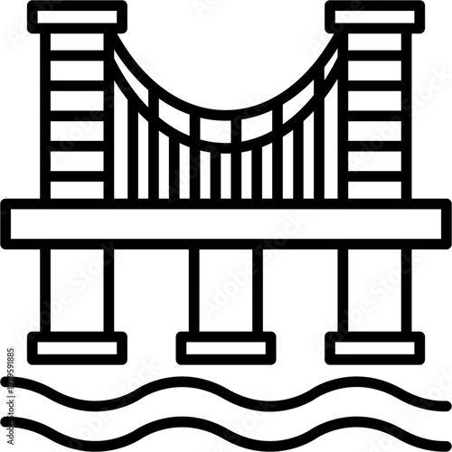 Golden Gate Bridge Icon