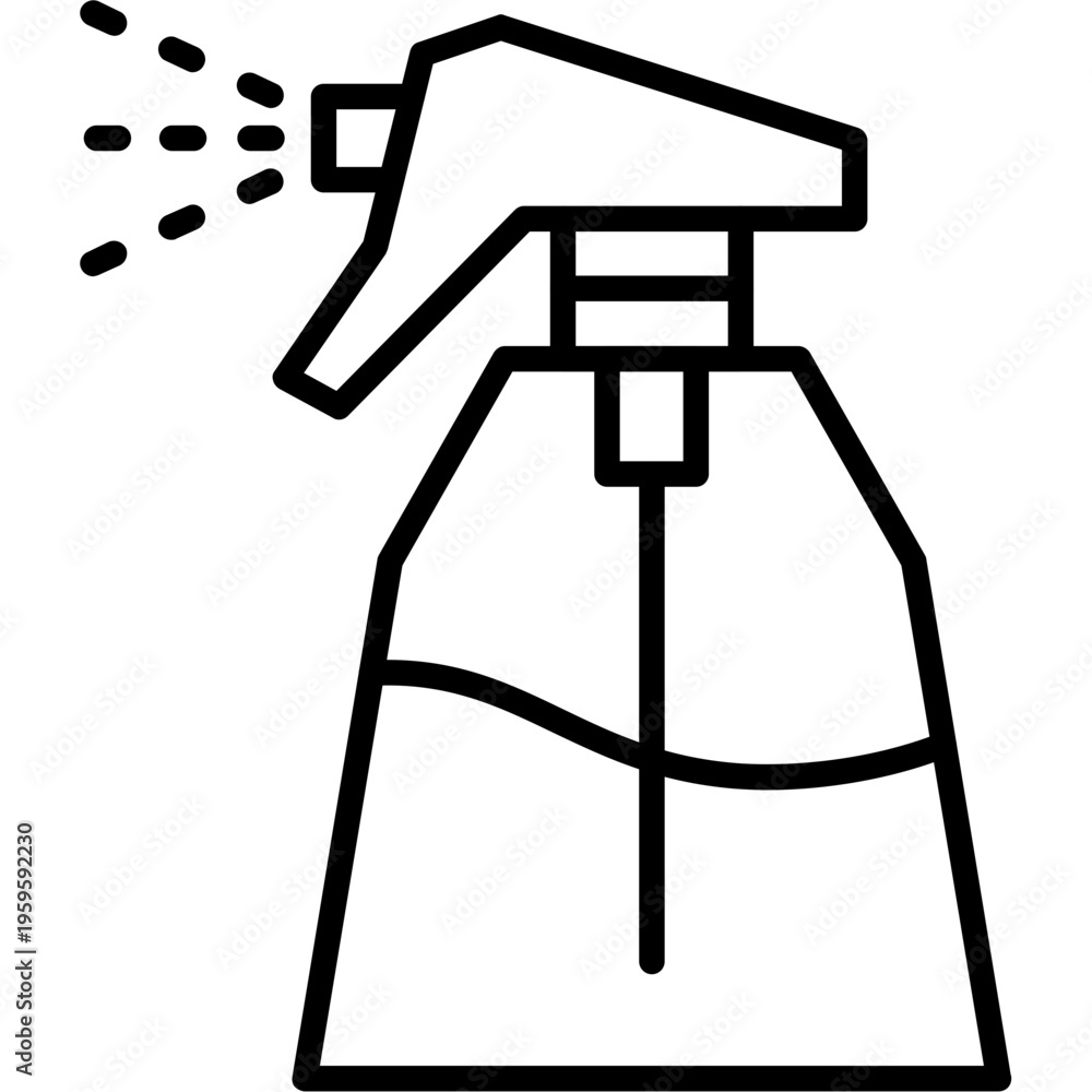 Fotografie Water Spray Icon