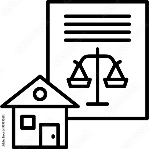 Property Law Icon