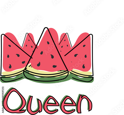 watermelon crown