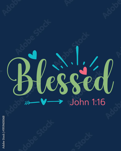 Bible Verse Quote Background. Holy Bible Text Illustration Background.