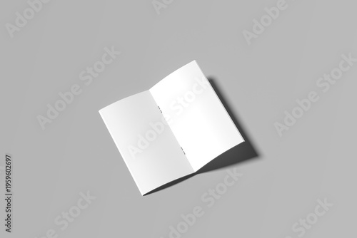 Minimal Open Booklet Mockup
