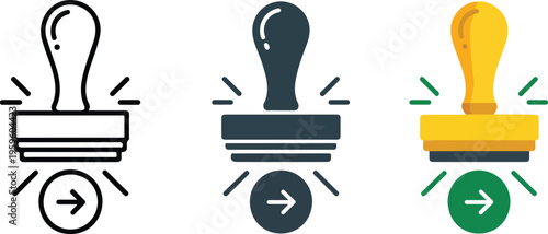 Professional Maneki-Neko lucky cat icon set featuring traditional Japanese fortune symbols in minimalist line art and flat vector styles.