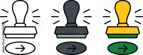 Professional Maneki-Neko lucky cat icon set featuring traditional Japanese fortune symbols in minimalist line art and flat vector styles.