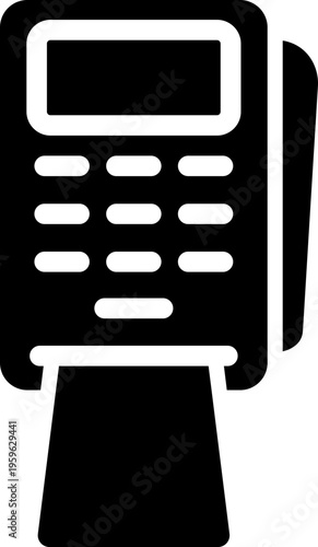 Payment Terminal POS Glyph Icon