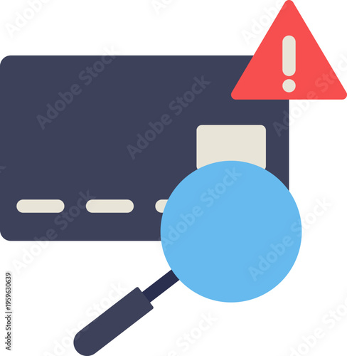 Fraud Detection Flat Icon