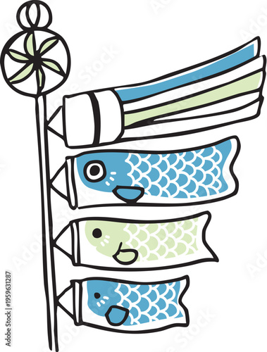 こいのぼり_2色