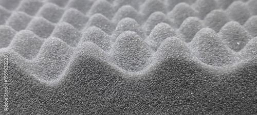 acoustic soundproofing foam used to control and reduce unwanted noise and echoes in various spaces.