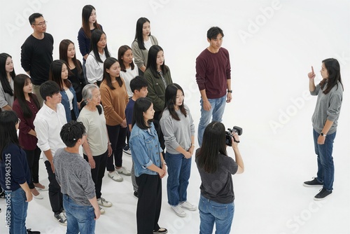 group of business people holding hands