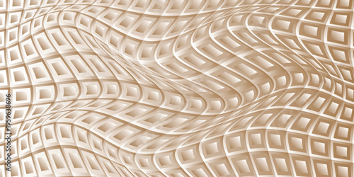 simple gradient square wave pattern art vector for banner poster background.