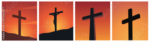 Good Friday Peace of Holy Week Social Media Post, Web Banner, Status, Story