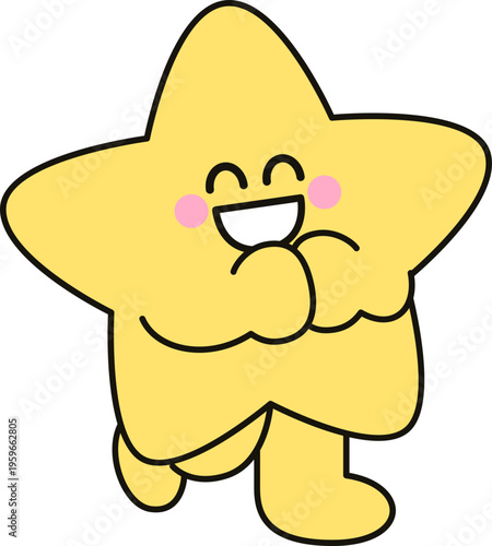 기뻐하는 별 캐릭터