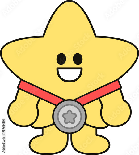 은메달 별 캐릭터