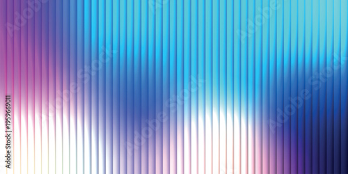 A vibrant and colorful abstract background featuring a gradient of blues purples and pinks in vertical stripes