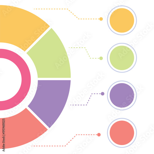Professional Data Visualization Infographic Template Set for Business Presentation