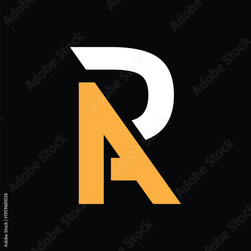 Minimalist RA Logo Design