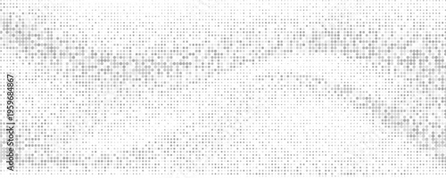 Dotted halftone waves. Abstract liquid shapes, dotted gradient texture wave effect, Halftone graphic dot waves.