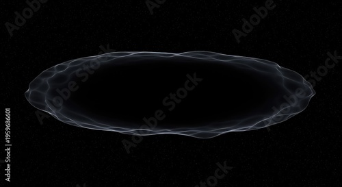 Conceptual image of pure, deep black void. Representing abstract absence, lack, emptiness, infinite space, and ultimate nothingness, beginning, background, negative space