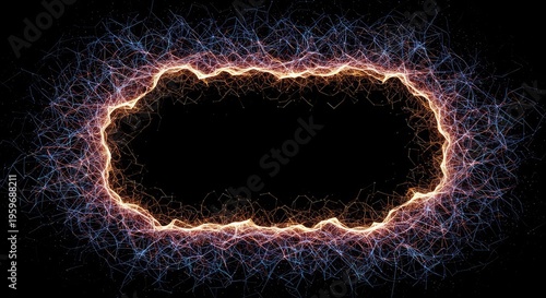 Intricate digital lattice structure revealing hidden algorithms and future theoretical relationships in a complex luminous network, theoretical, hidden, flow