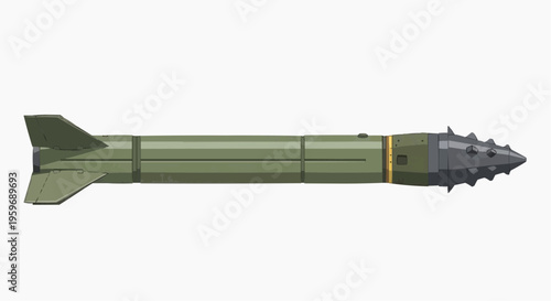 Military missile weapon technology warfare.