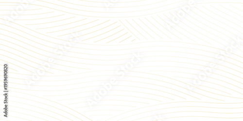 Yellow instant noodles, pasta, and spaghetti textures with geometric wavy lines. Ramen and pasta vector patterns.