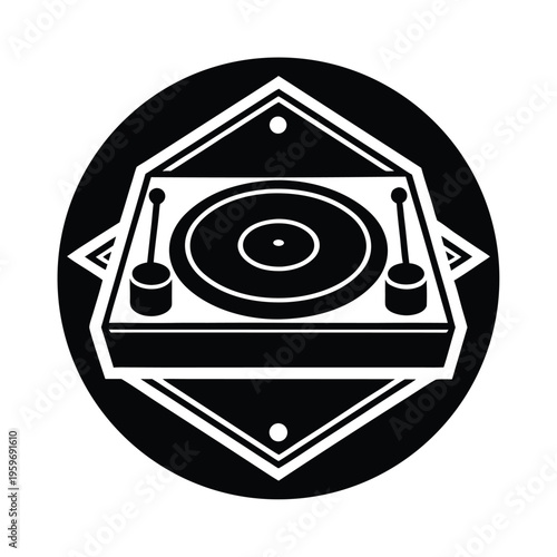 triangle made of points design