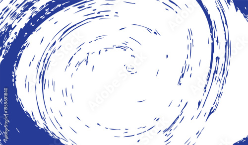 Abstract blue and white swirling brush stroke background dynamic paint texture for creative design projects and artistic concepts