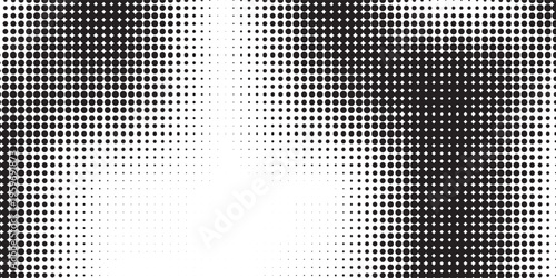 Abstract halftone pattern with gradient effect a monochrome background for graphic design and digital art creating depth and texture