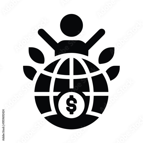 minimal triangle circle symbol