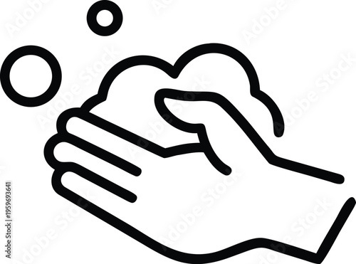 Hands being washed under running water to promote hygiene and cleanliness