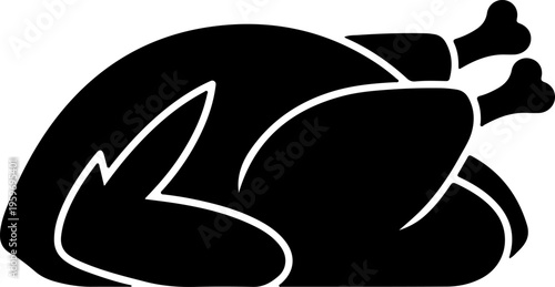  Cooked Turkey Silhouette