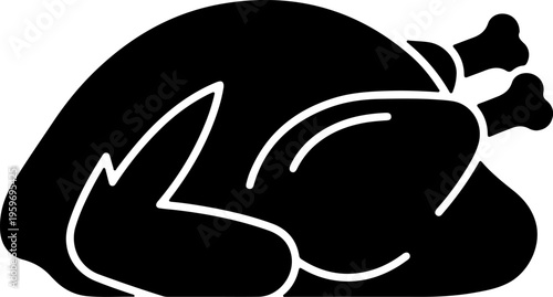  Cooked Turkey Silhouette