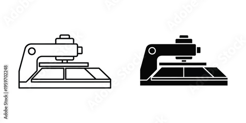 Comparison of a manual and a modern computerized cutting machine in operation