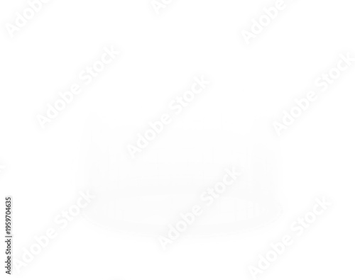 Digital white energy portal with glowing circular rings. Smooth spiral beams create teleportation illusion. Perfect PNG overlay for gaming and sci-fi visuals.