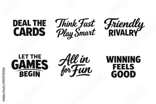 Engaging and Playful Card Game Quotes: Embrace the Spirit of Competition and Enjoyment with Fun Phrases Encouraging Strategy and Connection Among Players