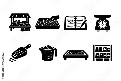 Exploring the Essential Tools and Ingredients for Cooking: A Visual Guide to Measurement, Preparation, and Ingredient Selection