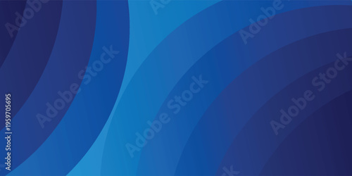 Blue gradient abstract background with smooth dynamic shapes minimal design Eps10 vector