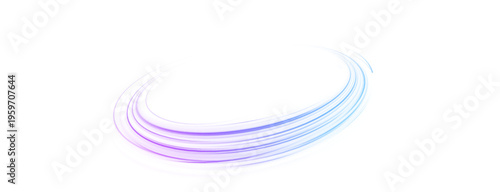 Glowing violet and purple neon lines ripple across futuristic digital background. Smooth flowing curves create motion and energy effects. Perfect PNG for tech, sci-fi, or cyberpunk visuals.