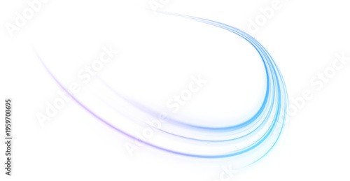 Fast neon lines ripple like waves in cyberspace. Glowing dynamic trails create futuristic and energetic flow. Ideal PNG for sci-fi or tech backgrounds.