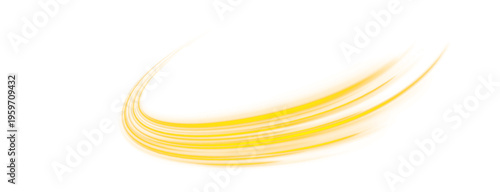 Golden glowing line with soft flare and radiant light burst effect. Elegant horizontal beam adds clarity and shine. Perfect for overlays and digital highlights.